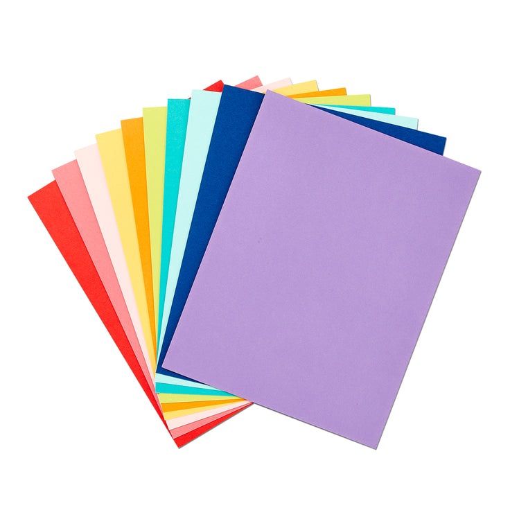 Spellbinders Color Essentials Assorted Pack Cardstock &quot;8.5 x 11&quot; - 20 PACK