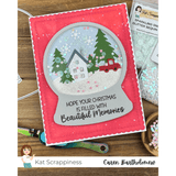 Winter Wonderland Snow Globe Shaker Craft Dies