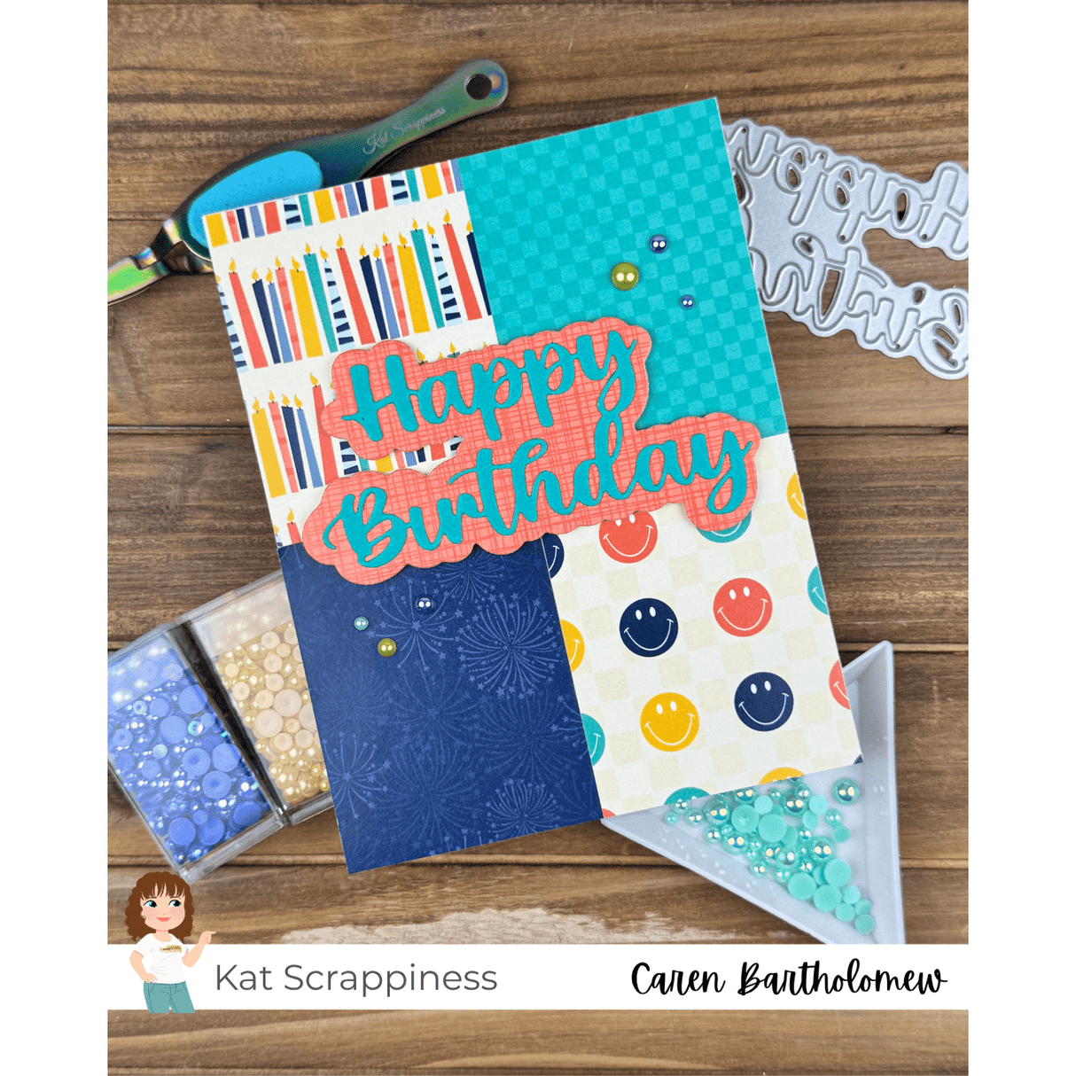 "Birthday for Him" 6x6 Patterned Paper Pack