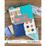 "Birthday for Him" 6x6 Patterned Paper Pack
