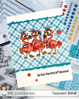 Positively Plaid 6x6 XL Paper Pack - Aqua