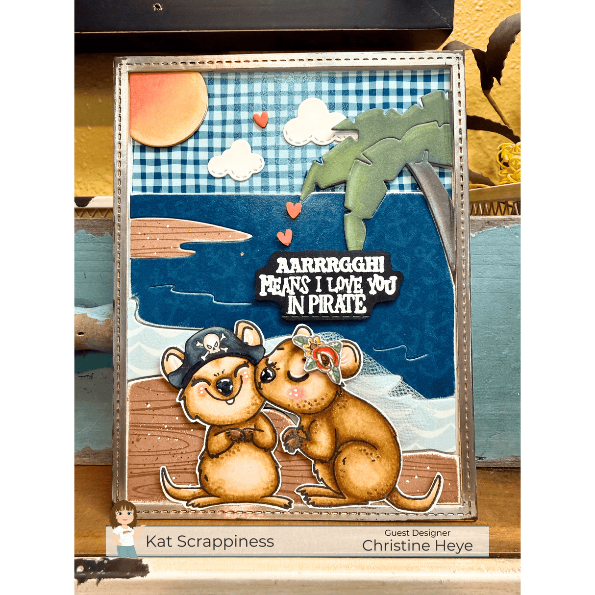 Pirate Quokkas 6x6 Patterned Paper Pack - New Release!