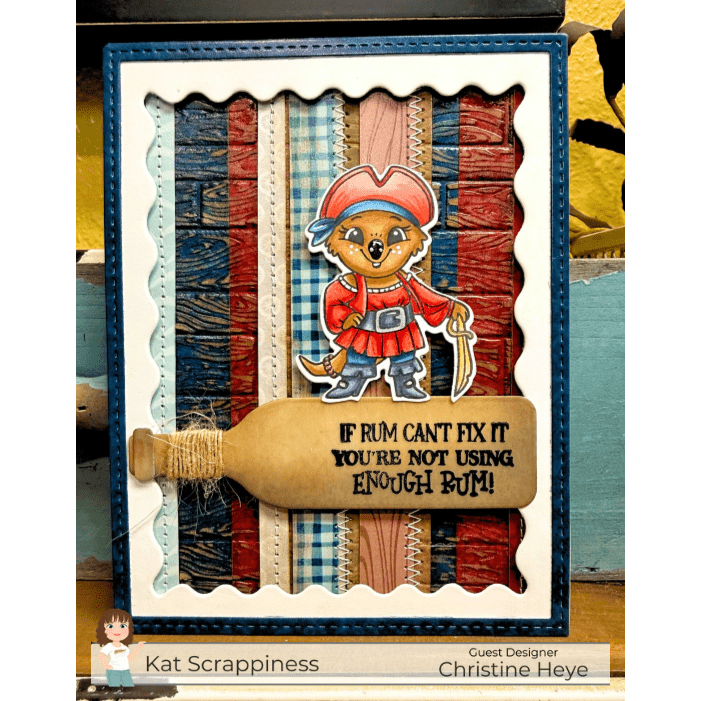 Pirate Quokkas Coordinating Dies - New Release!