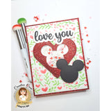 Magical Heart Shaker Craft Dies - New Release!