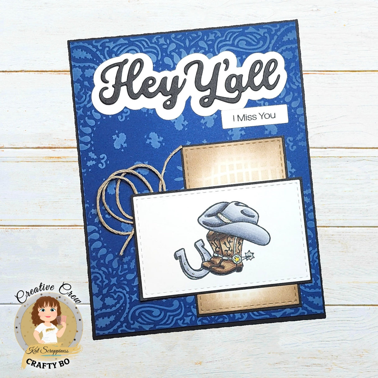 "Hey Y'all" Shadow Sentiment Craft Die