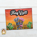 "Hey Y'all" Shadow Sentiment Craft Die