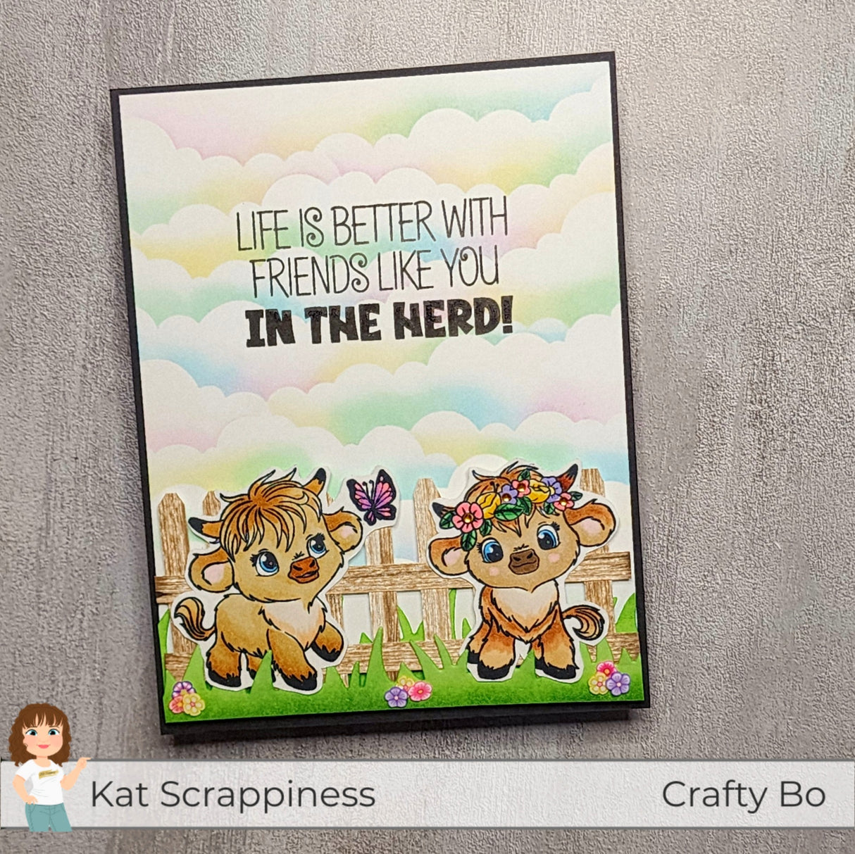 Highland Mini Moos Stamp Set - New Release!