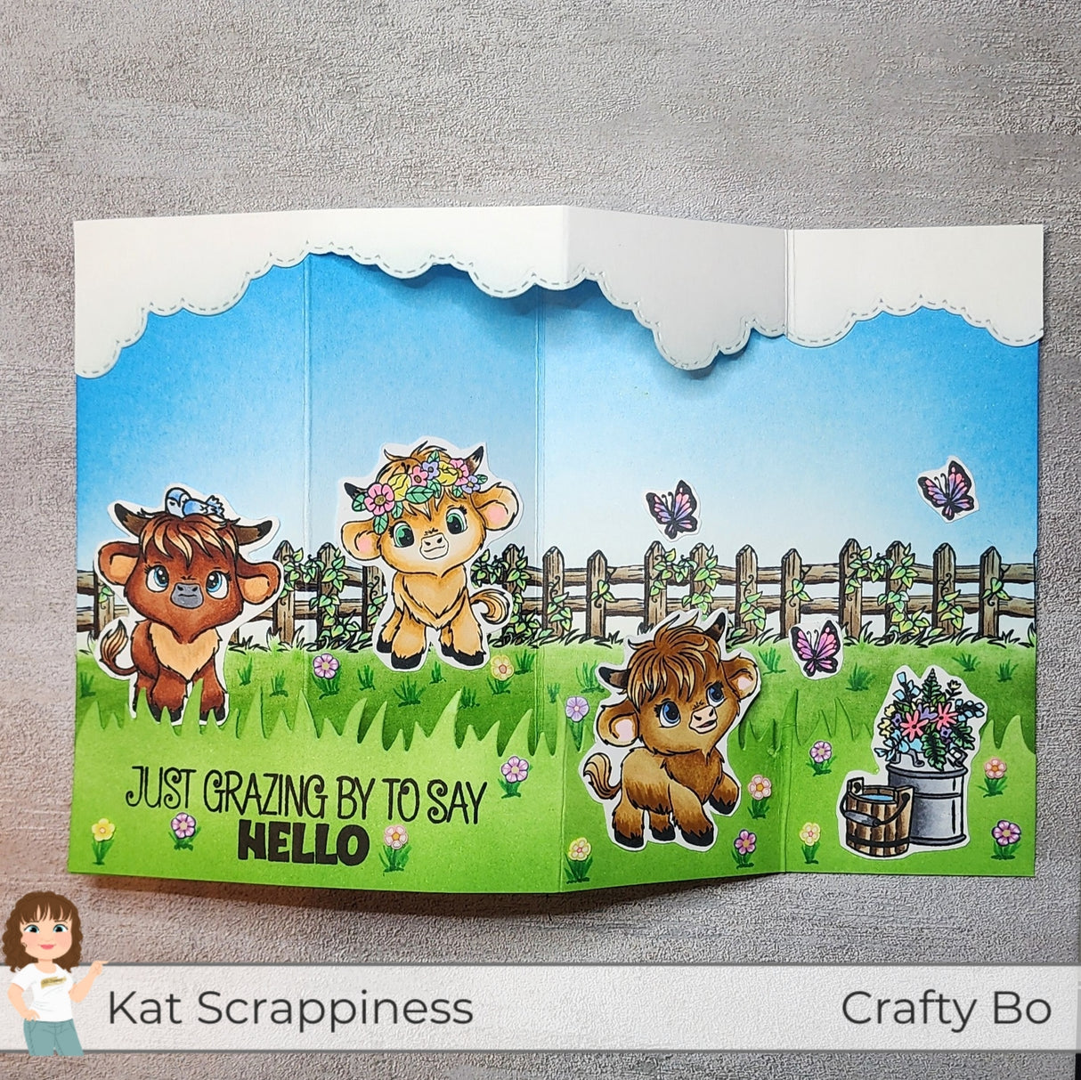 Highland Mini Moos Stamp Set - New Release!