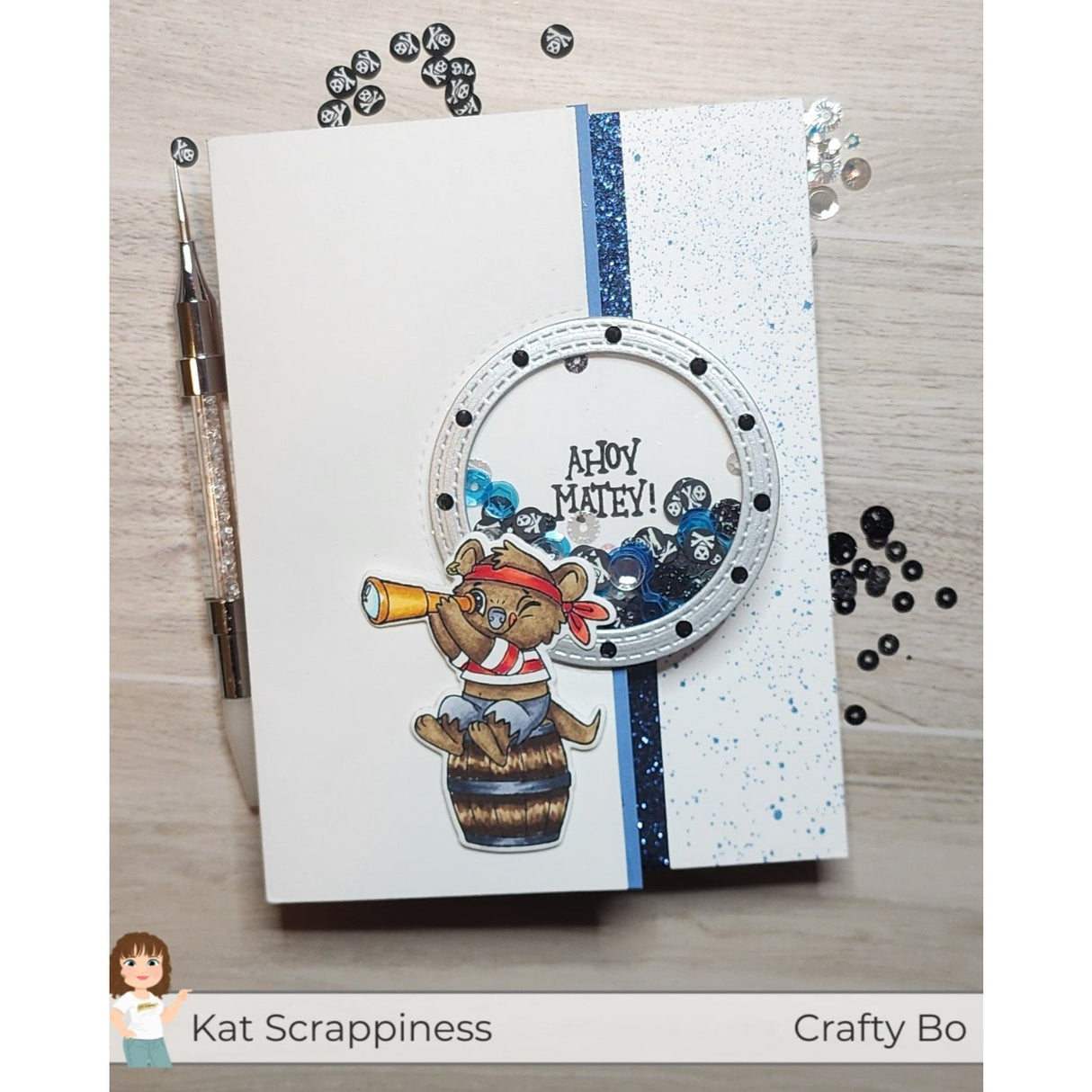 Pirate Quokkas Sentiments Stamp Set -  New Release