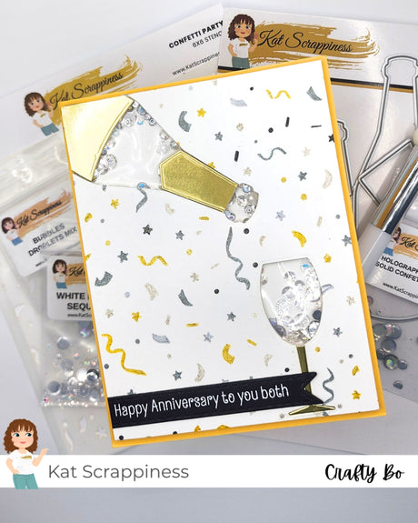 Holographic Silver Solid Confetti Sequin Mix