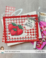 Positively Plaid 6x6 XL Paper Pack - Red