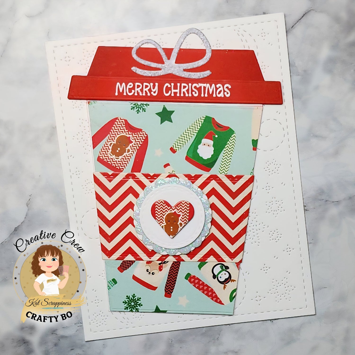 Cuppa Joe Gift Card Tag Craft Dies