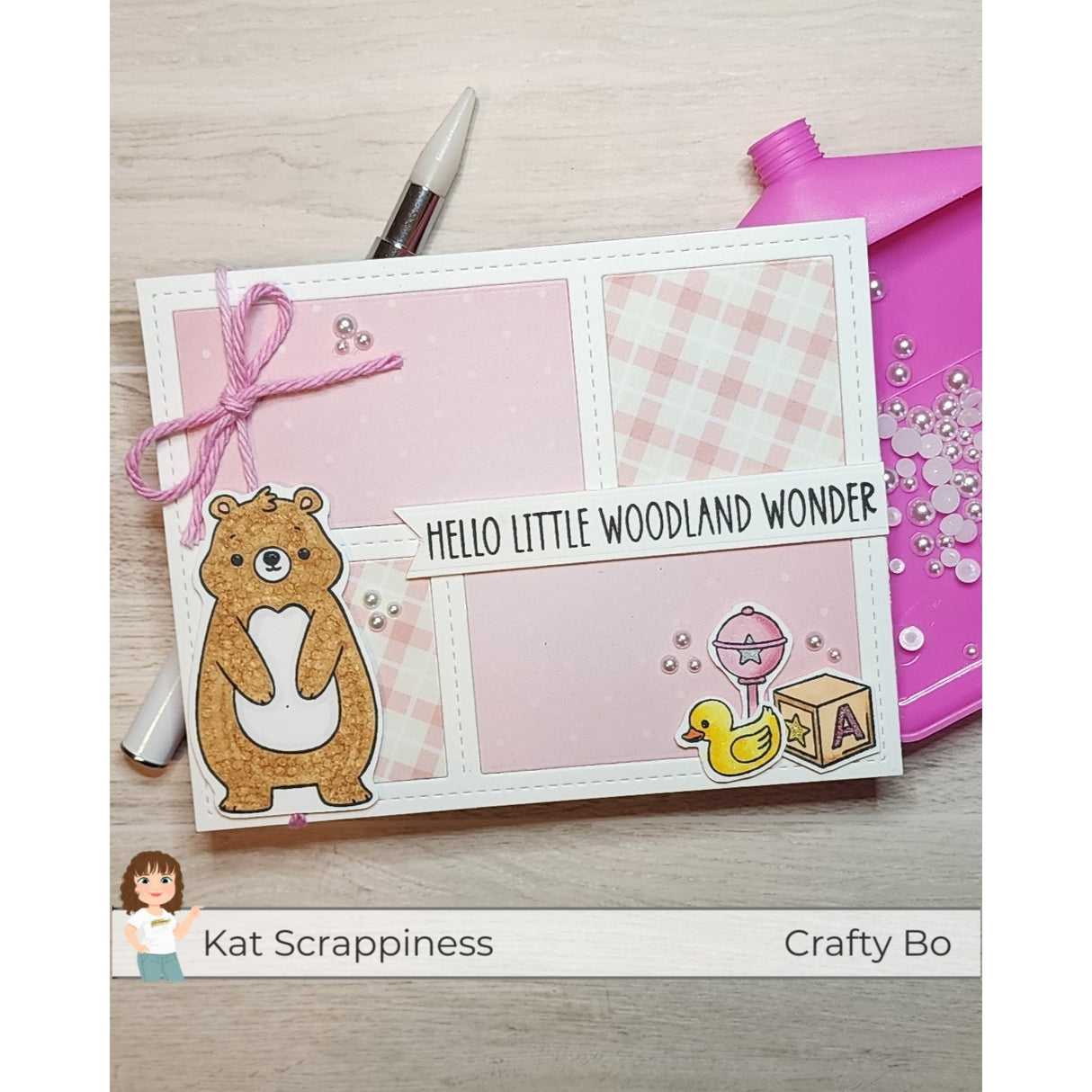 Sentiment Shoppe – Within the Fold: "Hello Sweet Baby" 6x6 Stamp Set - New Release!