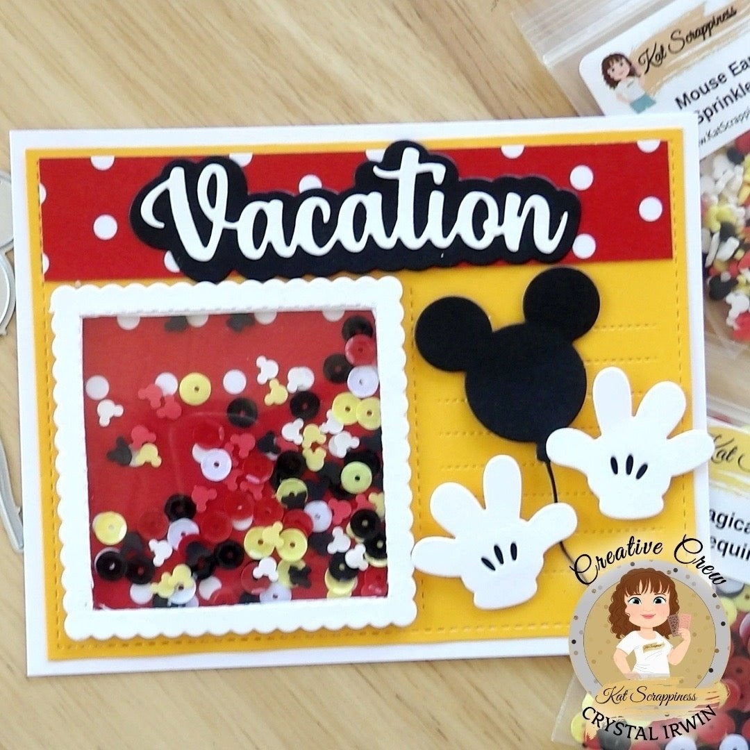 Miss Elizabeth's Scrapbook Stickers-Memories-Crafting-Scrapbook-Greeting  Card