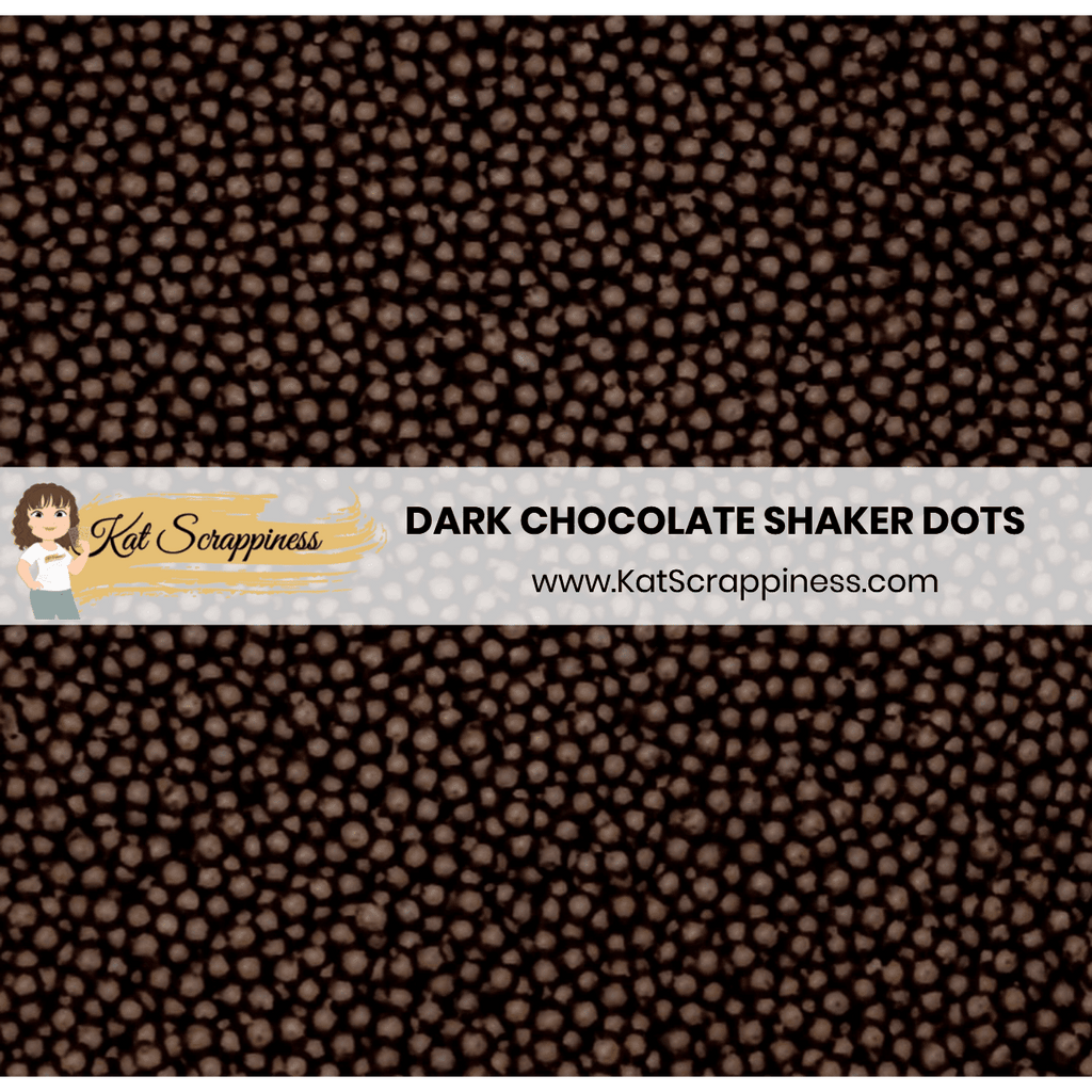 Dark Chocolate Shaker Dots - New Release!