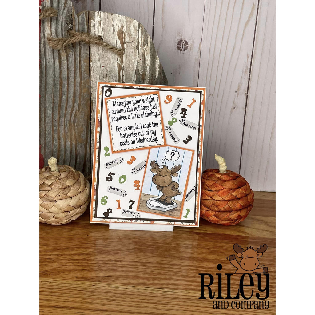Holiday Planning Cling Stamp by Riley & Co