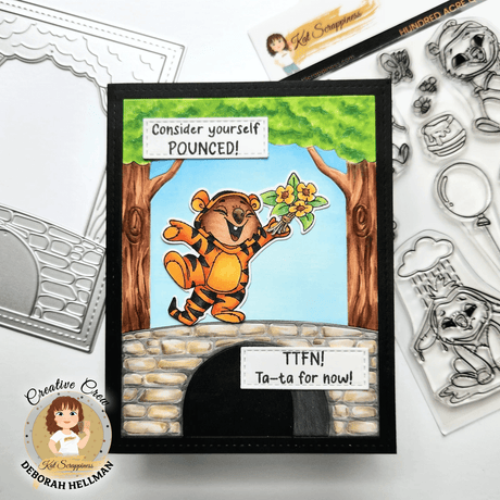 Hundred Acre Bridge Background Craft Die - New Release!