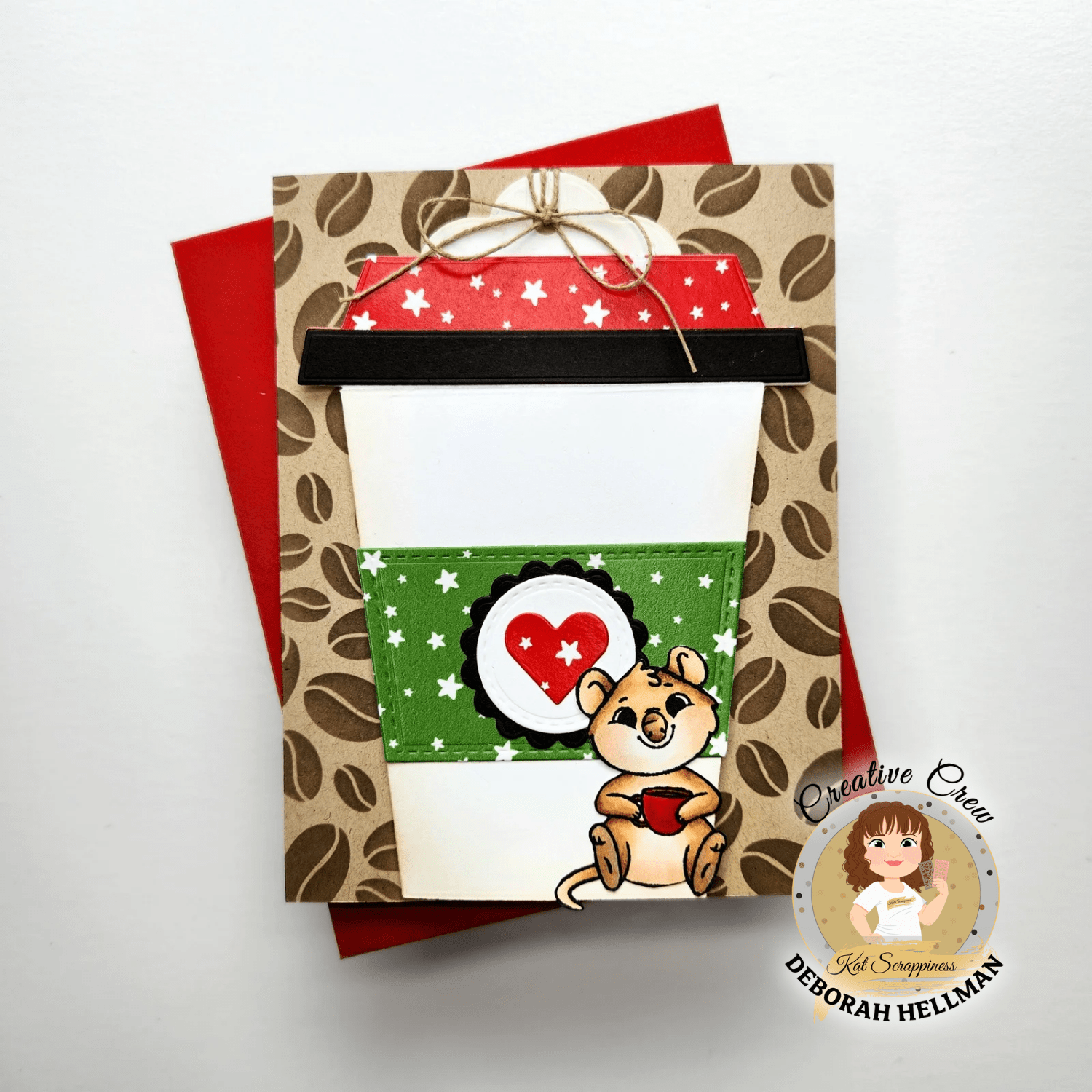 Cuppa Joe Gift Card Tag Craft Dies
