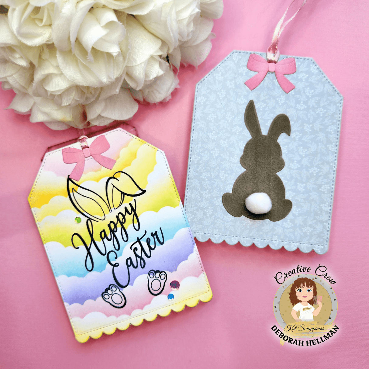 Happy Easter Bunny Stamp