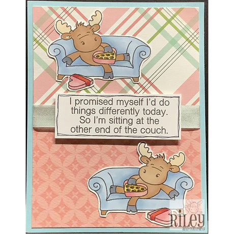 Do Things Differently Cling Stamp by Riley & Co