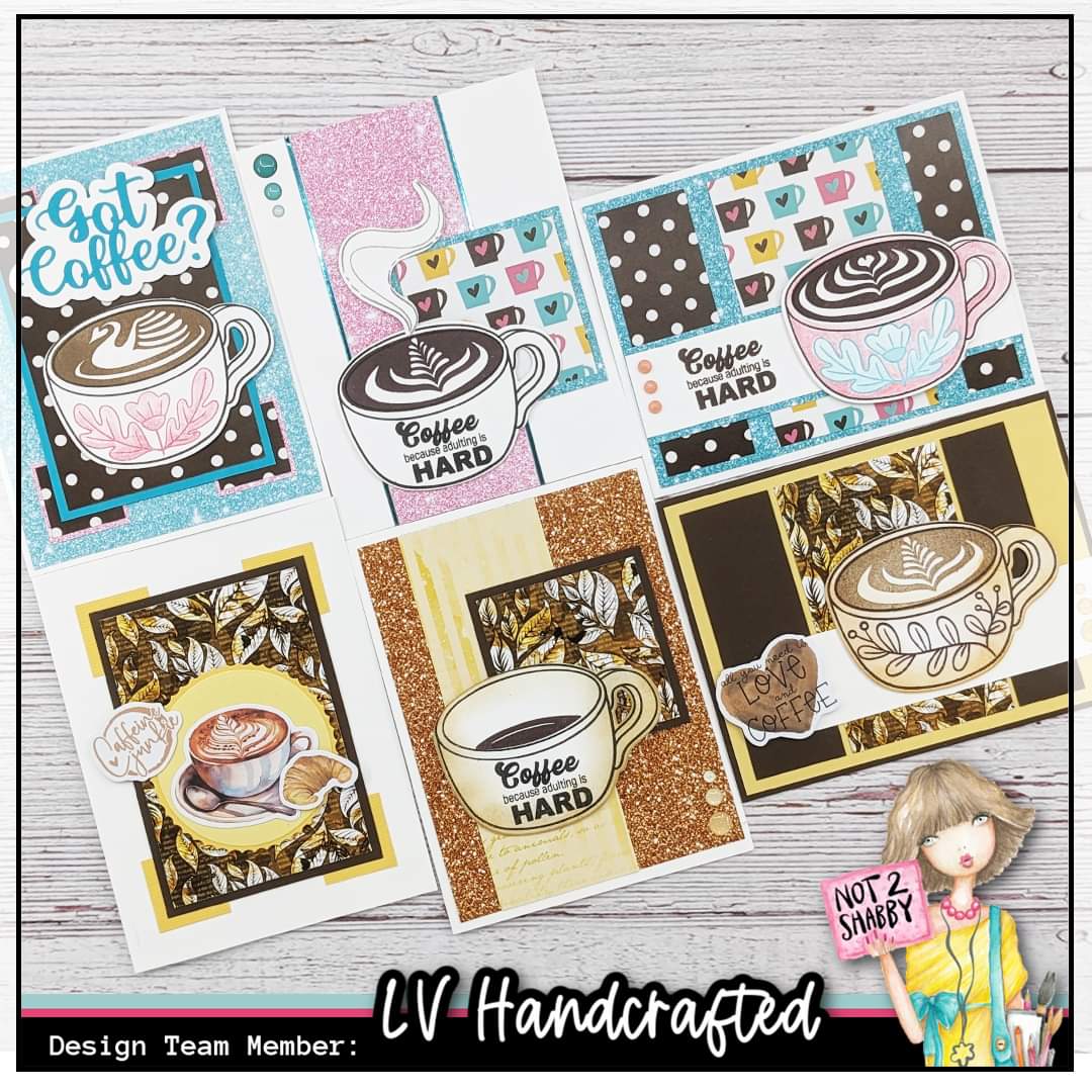 Pour Yourself a Latte Coordinating Craft Dies