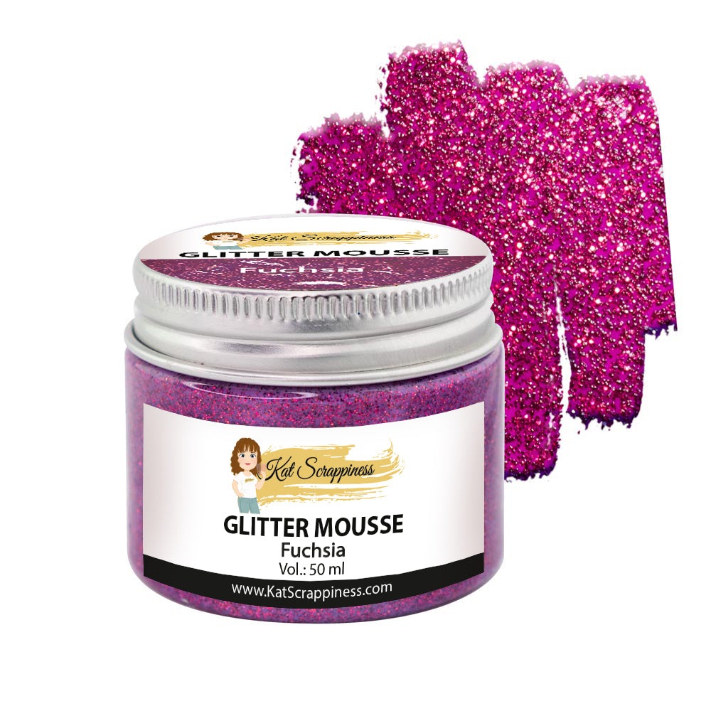 Fuschia Glitter Mousse - New Release
