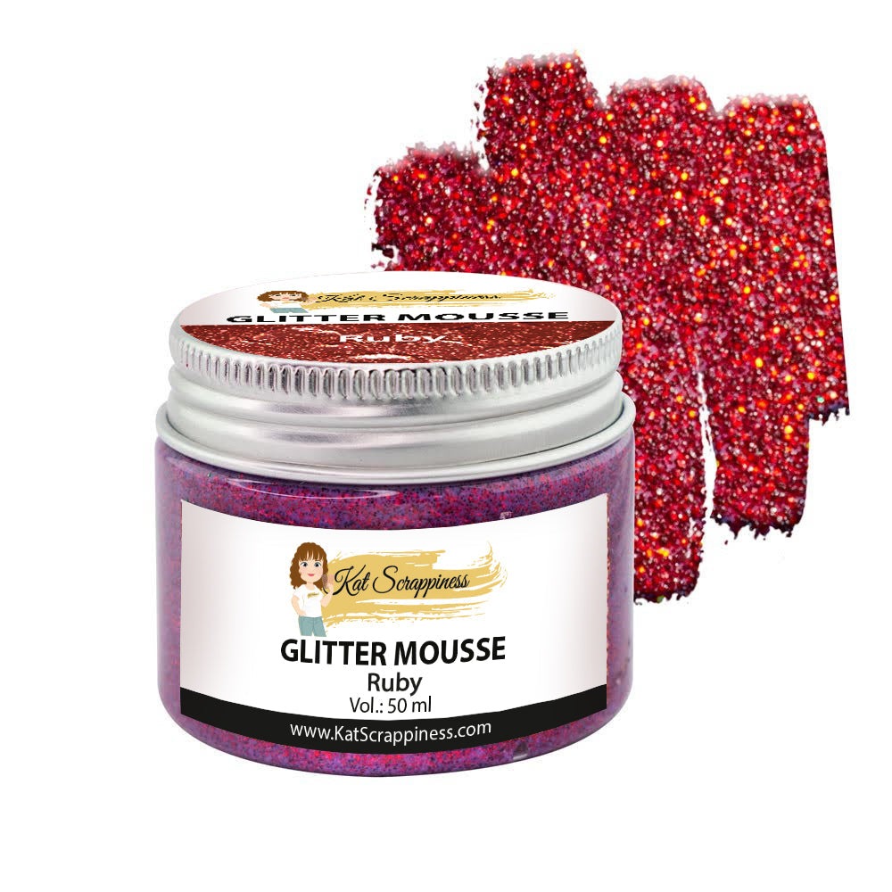 Ruby Glitter Mousse