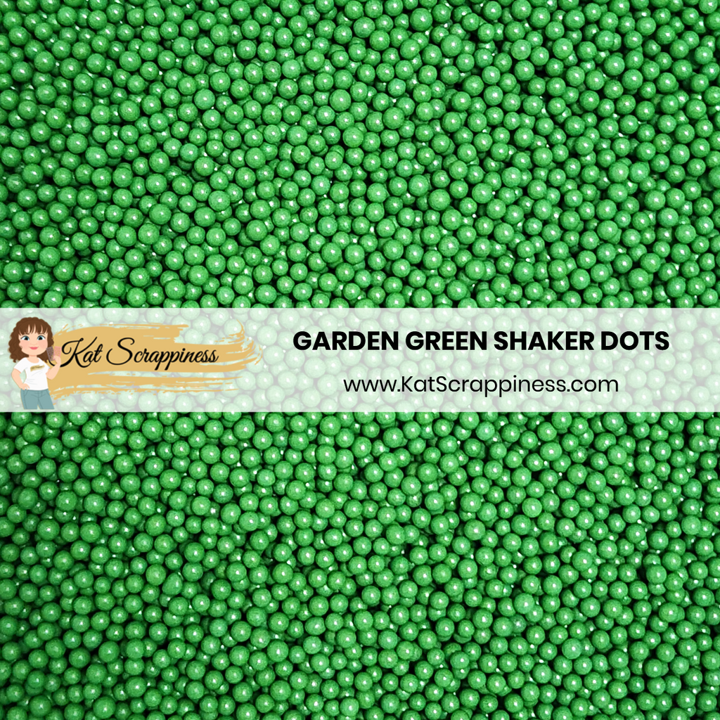 Garden Green Shaker Dots - New Release!