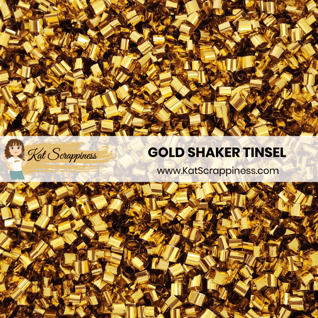 Gold Shaker Tinsel - New Release!