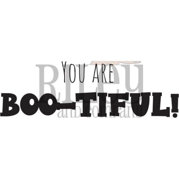 You are Boo-Tiful Cling Stamp by Riley & Co