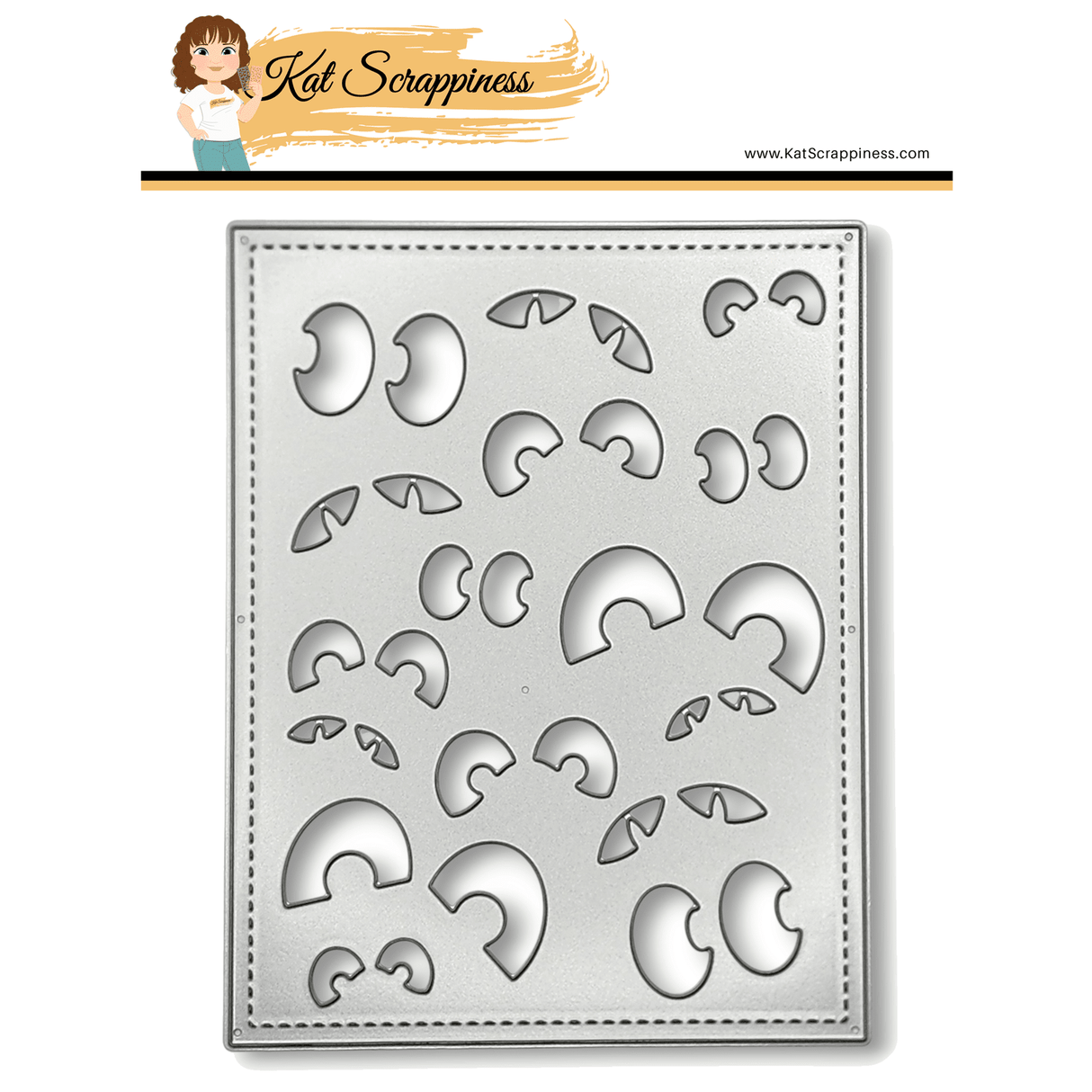 Jeepers Peepers Background Craft Die