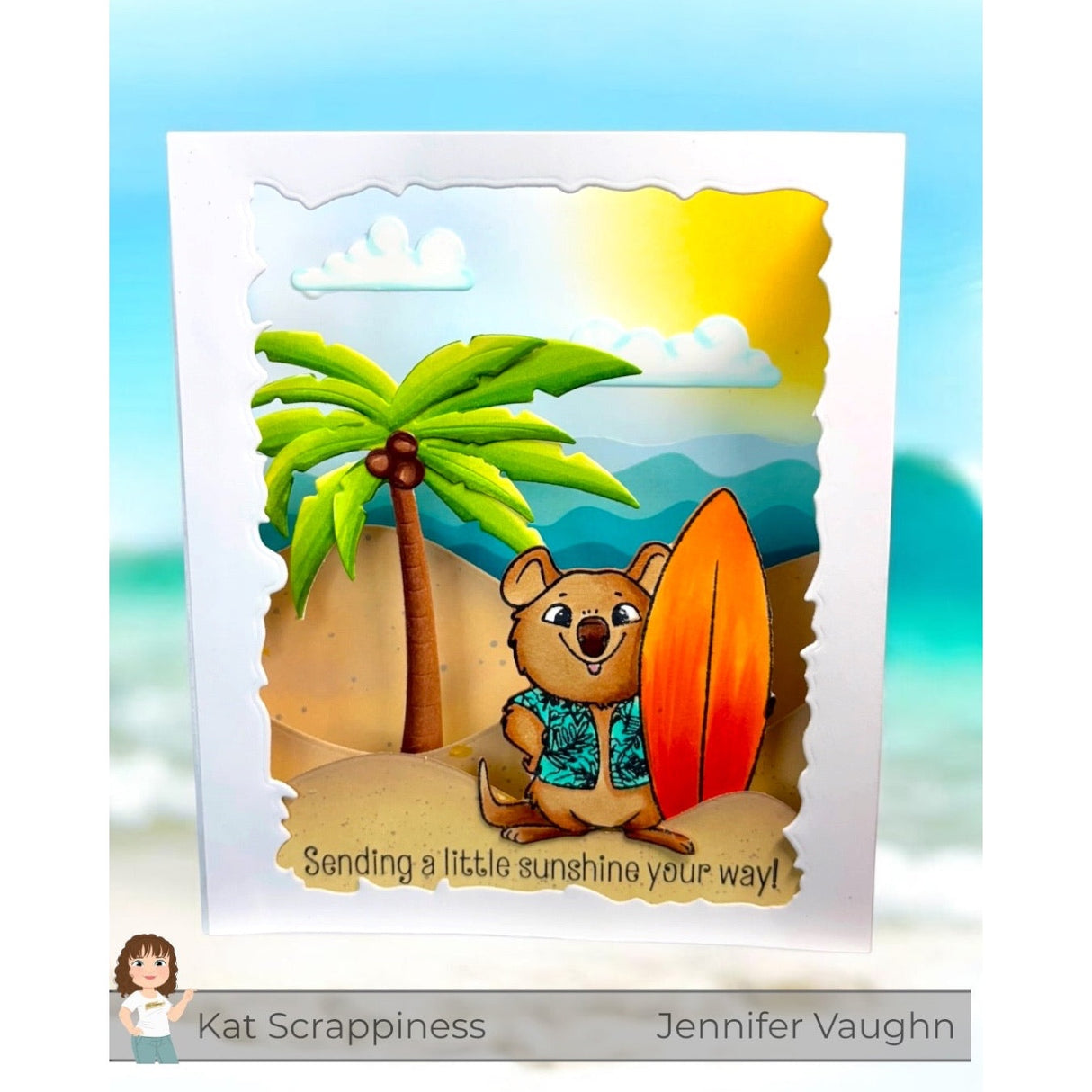 Summer Quokka Stamp Set
