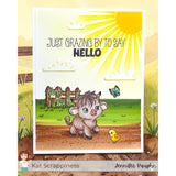 Sentiment Shoppe – Within the Fold: "Highland Mini Moos Sentiments" 6x6 Stamp Set - New Release!