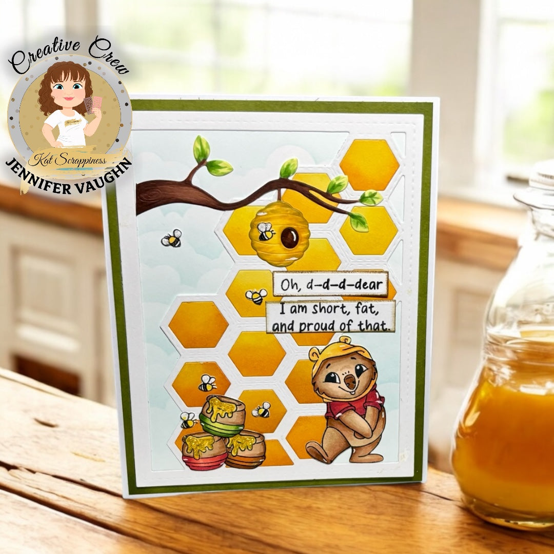 Hundred Acre Beehive Background Craft Die - New Release!