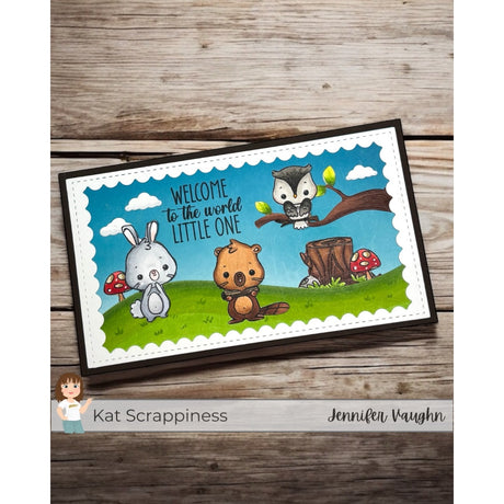 Sentiment Shoppe – Within the Fold: "Hello Sweet Baby" 6x6 Stamp Set - New Release!