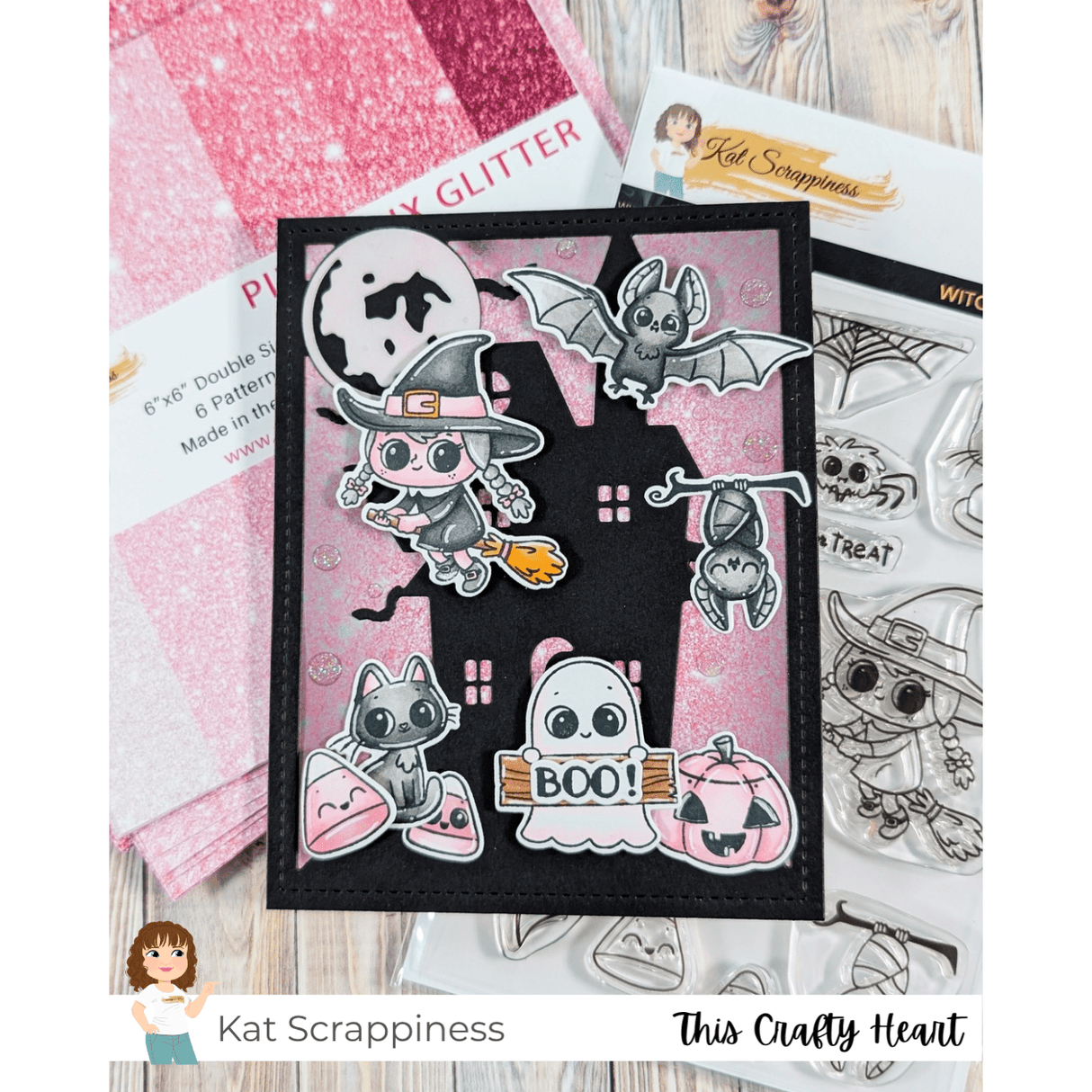 Witchy Boo Crew Coordinating Craft Dies