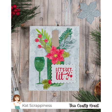 Small Poinsettia Craft Dies