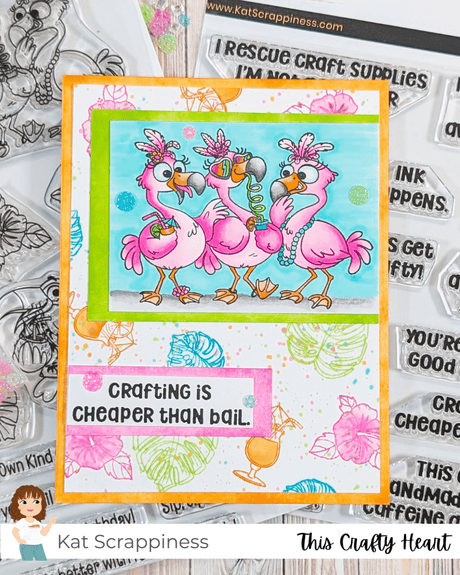 Fabulous Feathered Friends 4x8 Stamp Set
