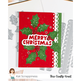 Christmas Holly Craft Dies
