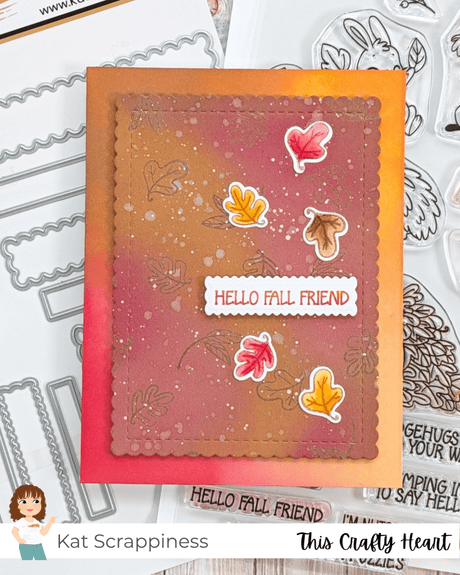 Stitched Scalloped Rectangle Craft Dies