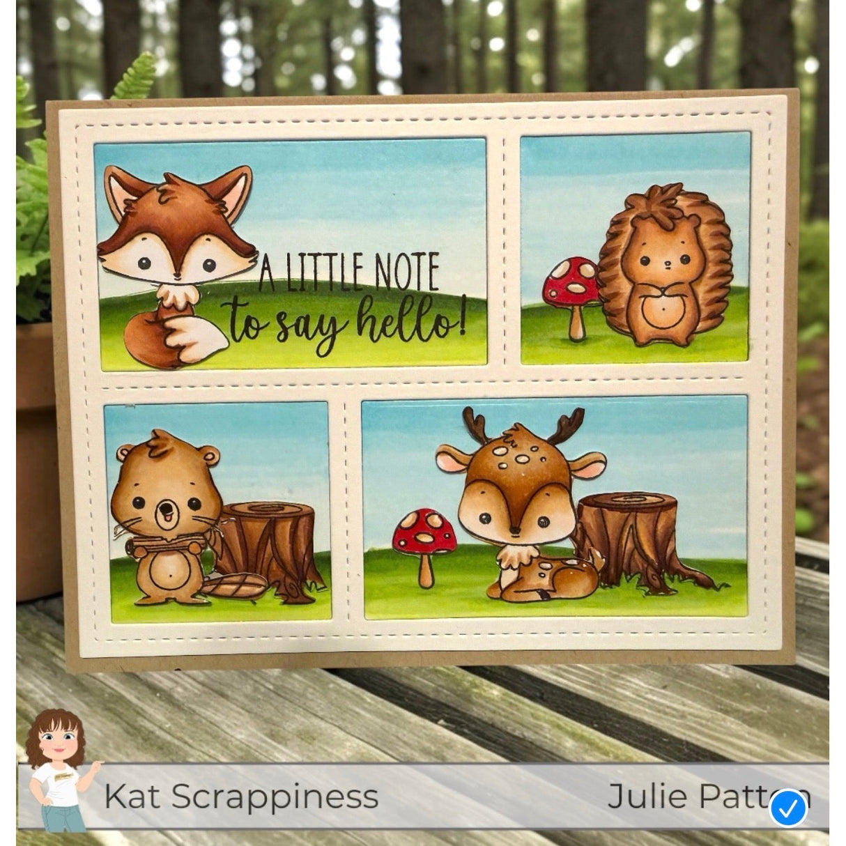 Woodland Critters Stamp Set - New Release!