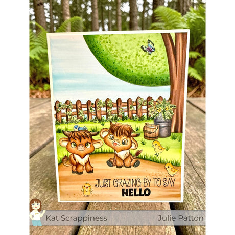 Highland Mini Moos Stamp Set - New Release!