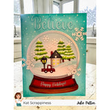 Winter Wonderland Snow Globe Shaker Craft Dies