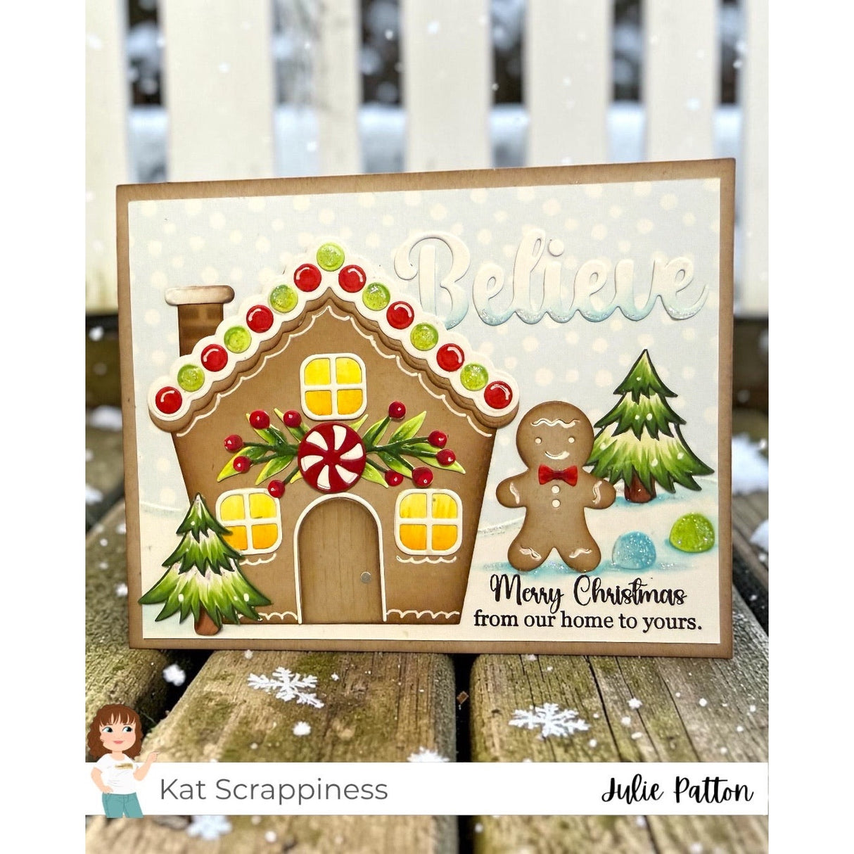 Gingerbread House Craft Dies