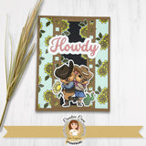 "Howdy" Shadow Sentiment Craft Die - New Release!