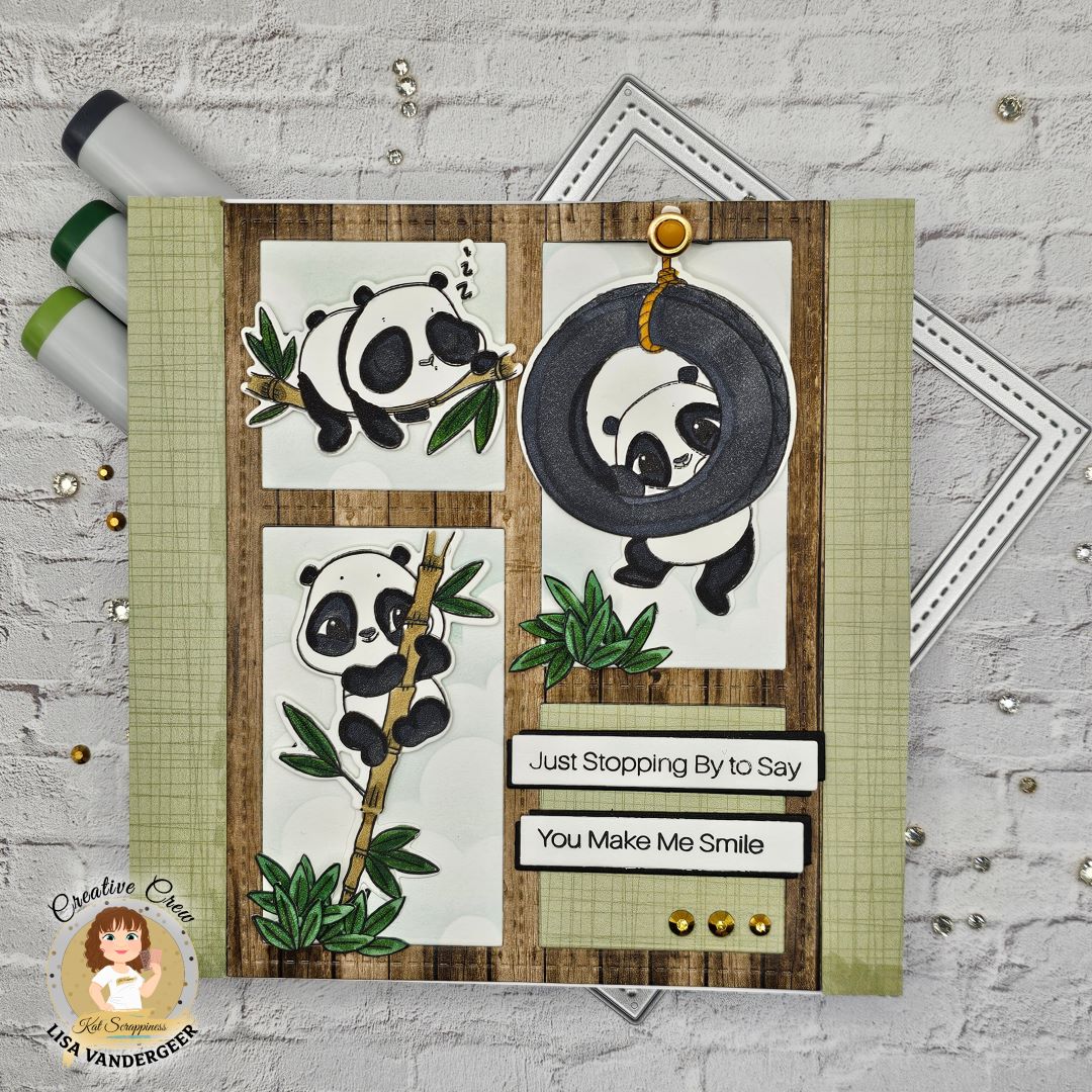 Rolly Polly Pandas Stamp Set- New Release!