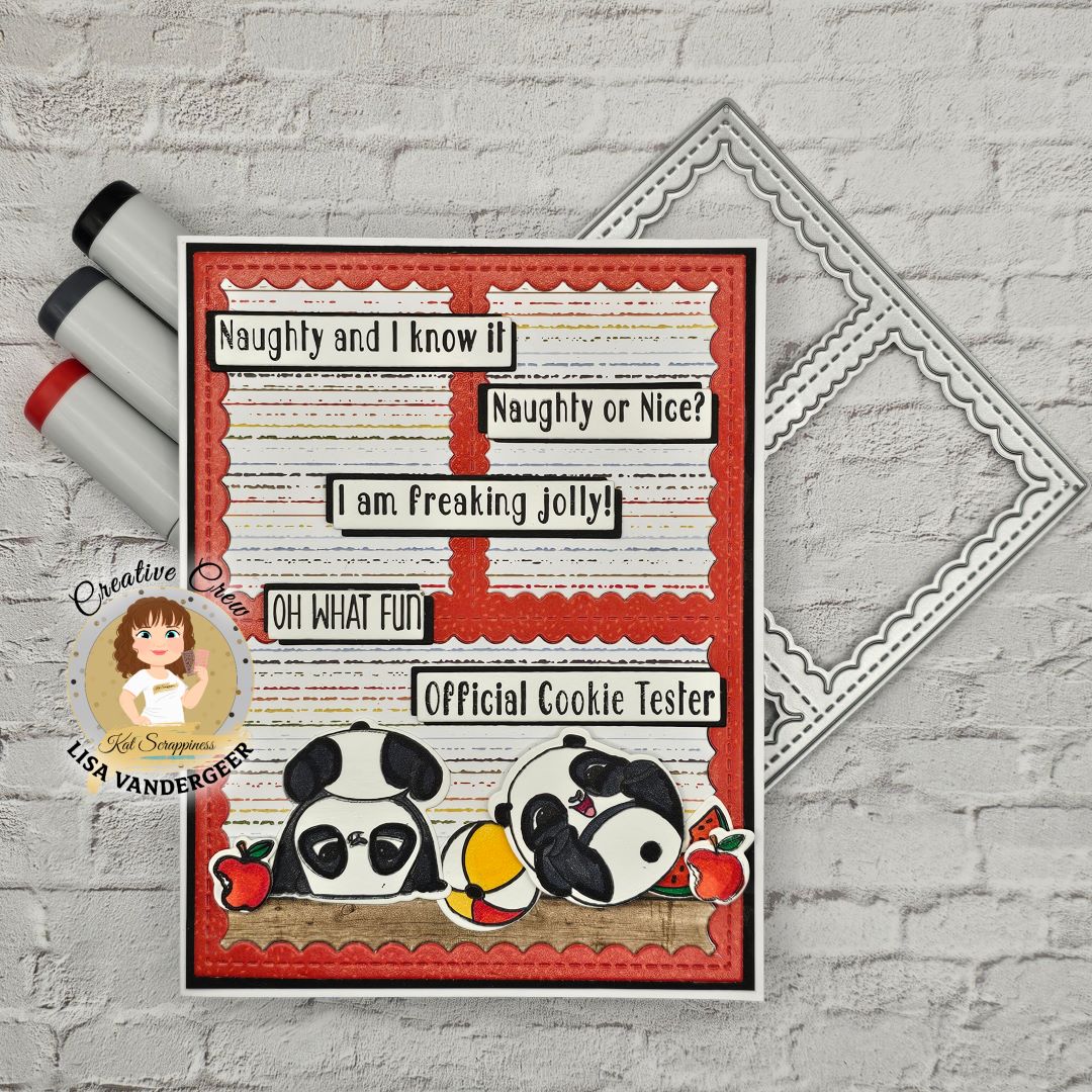 Rolly Polly Pandas Stamp Set- New Release!