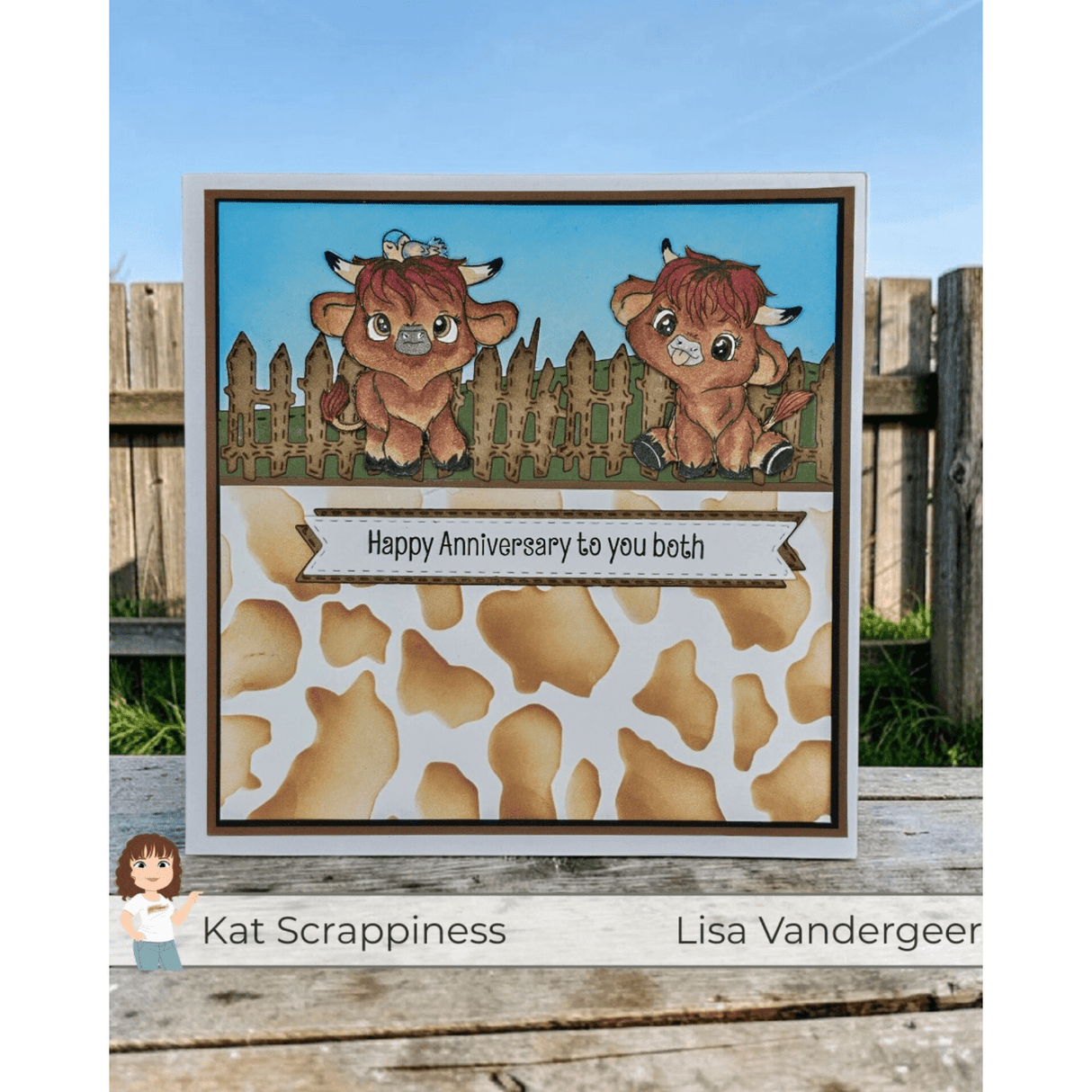 Highland Mini Moos Stamp Set - New Release!