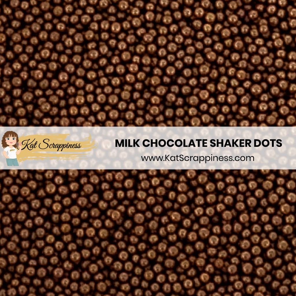 Milk Chocolate Shaker Dots - New Release!