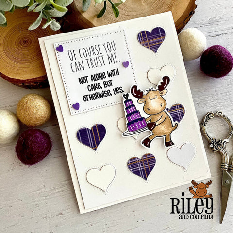 Of Course You Can Trust Me Cling Stamp by Riley &amp; Co